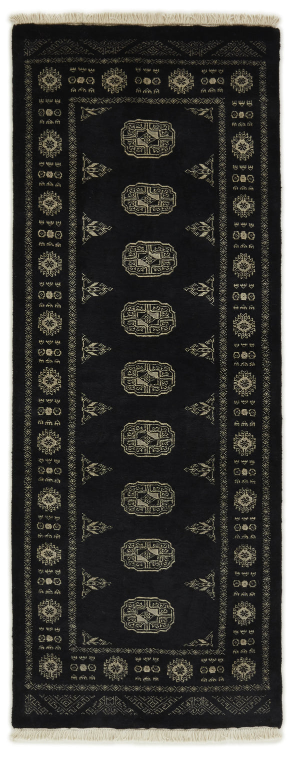 Bokhara Gul - Runner - 3ply - 2.6 X 6.7 ft
