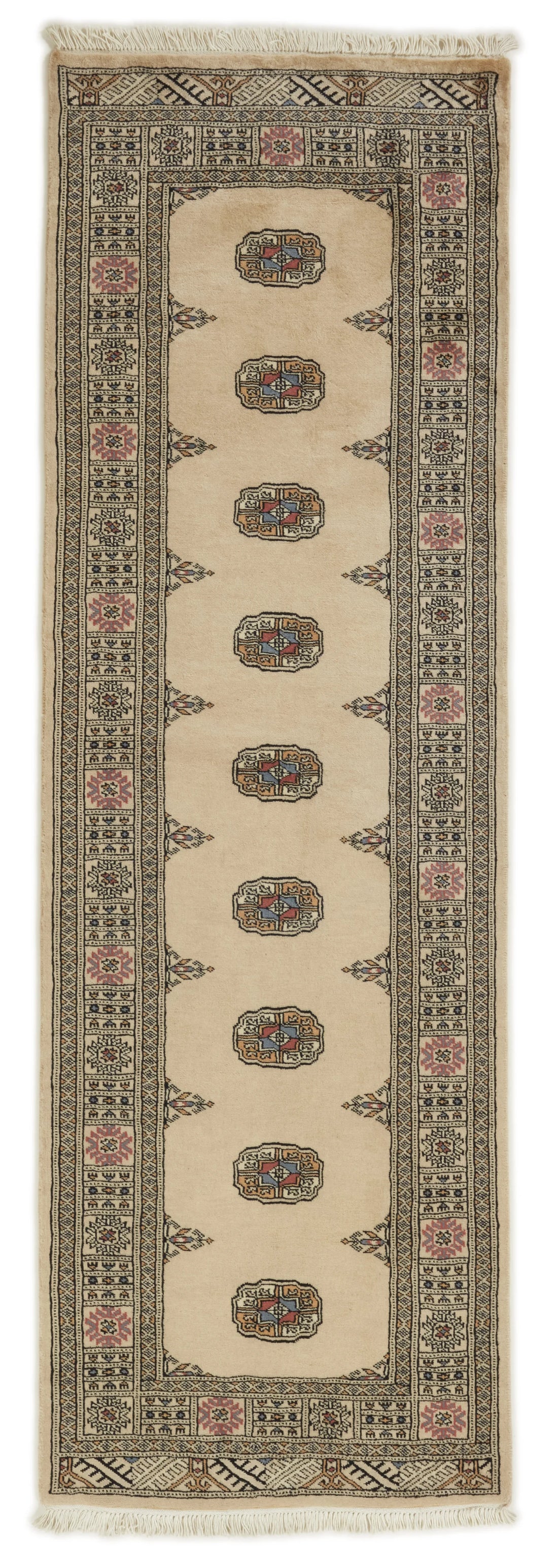 Bokhara Gul - Runner - 3ply - 2.6 X 8.1 ft