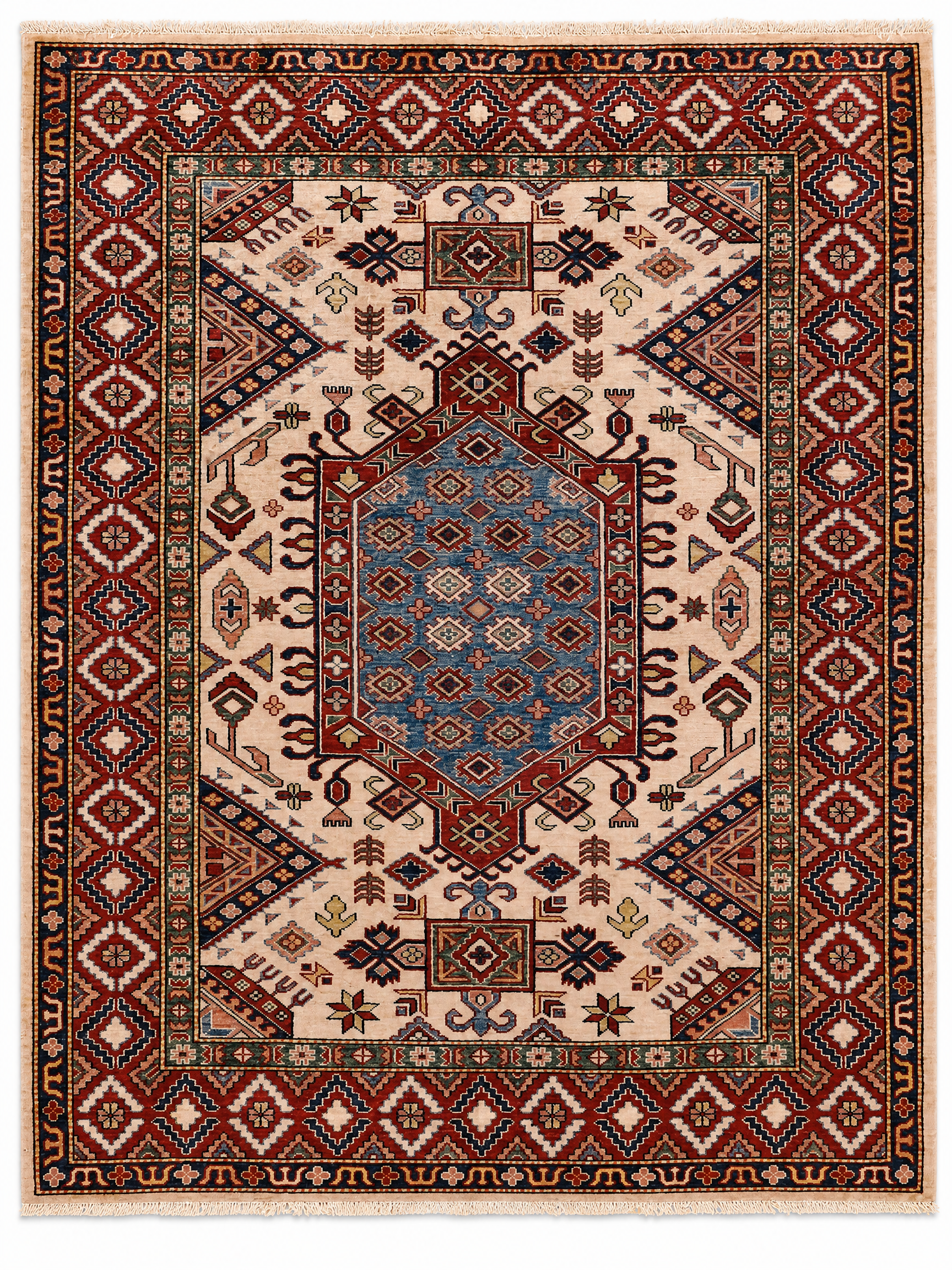Kazak - Monolith - 5.1 x 6.2 ft