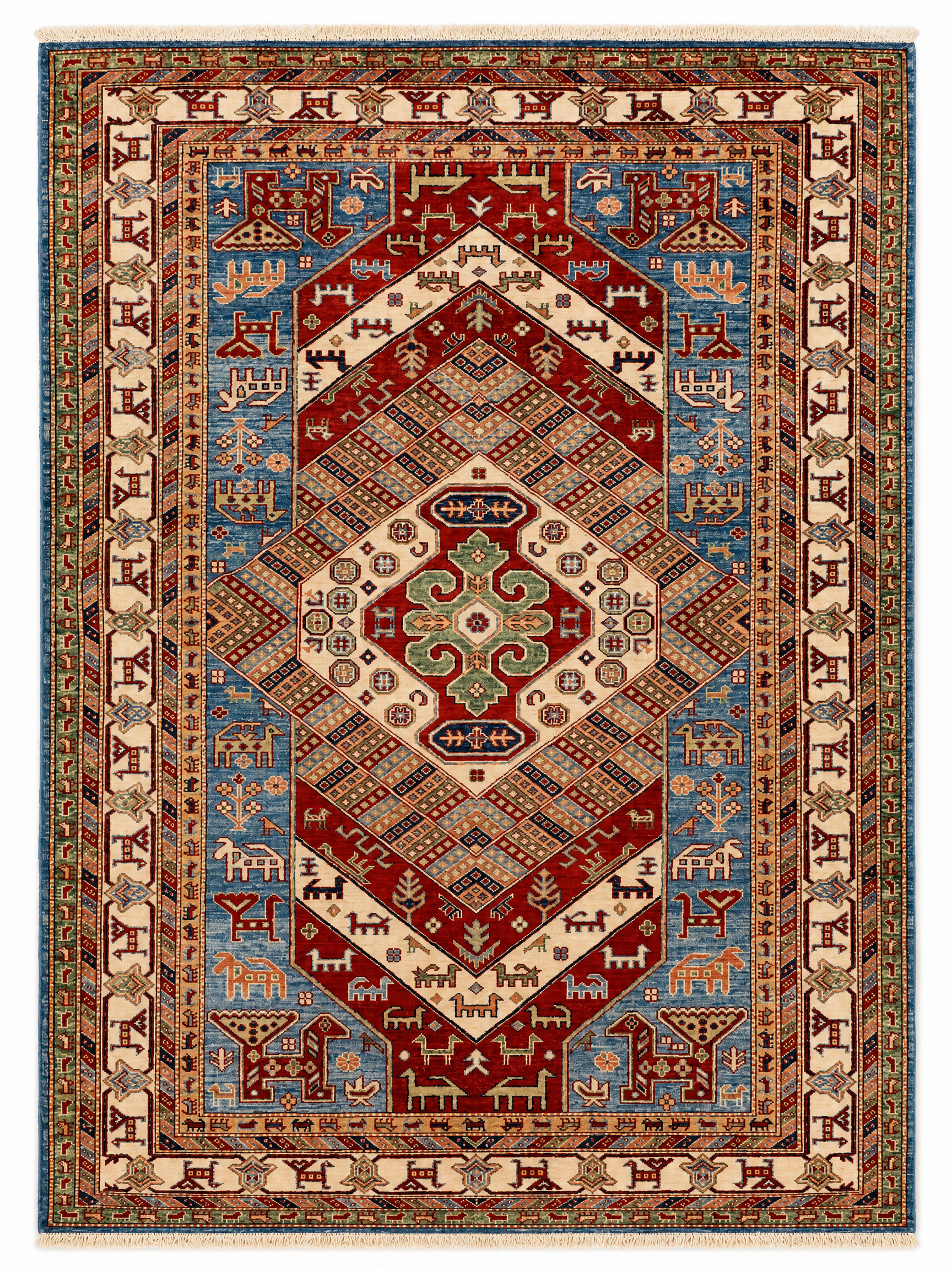 Kazak - Monolith - 5.6 X 7.8 ft